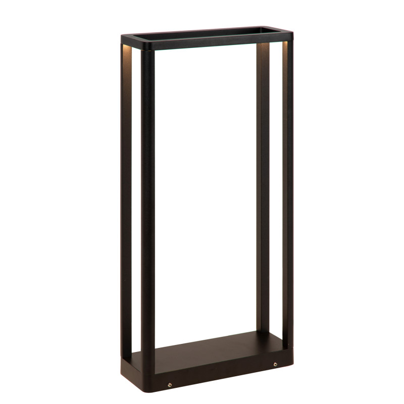 Borne extérieure LED Narvik noire 9,2 W LUCIDE