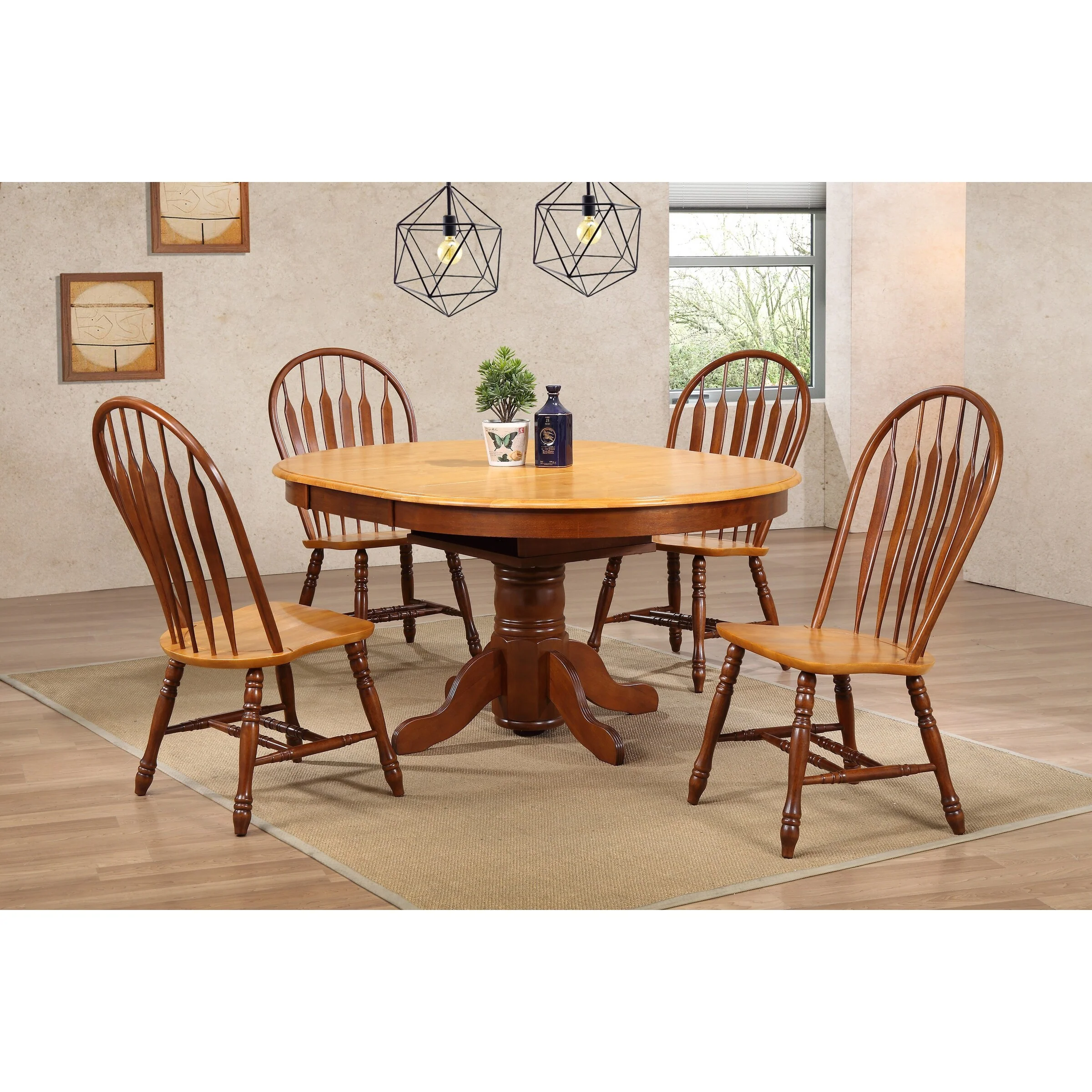 Oak Selections Side Chair (Set of 2) - 22L x 20.5W x 41H
