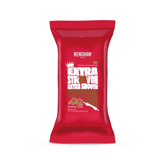 Renshaw Chocolate Flavour Extra Ready To Roll Icing 1kg
