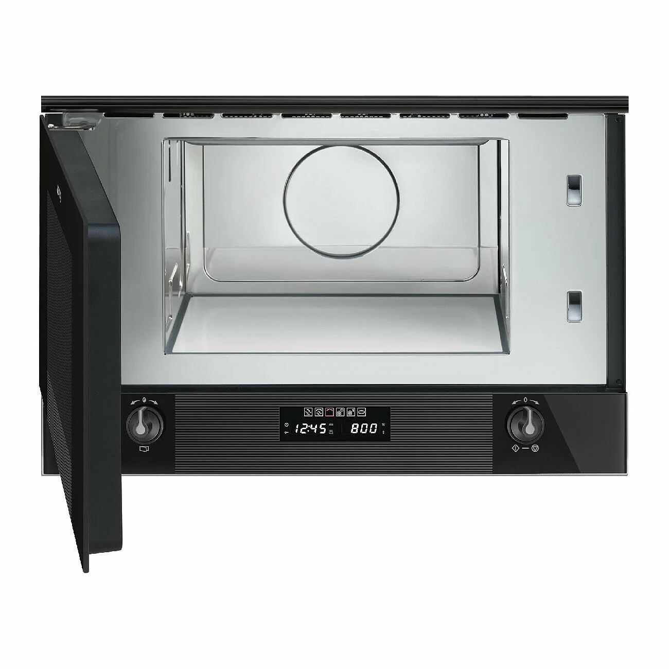 Linea 22 Litre Built In Microwave with Grill Pure Black