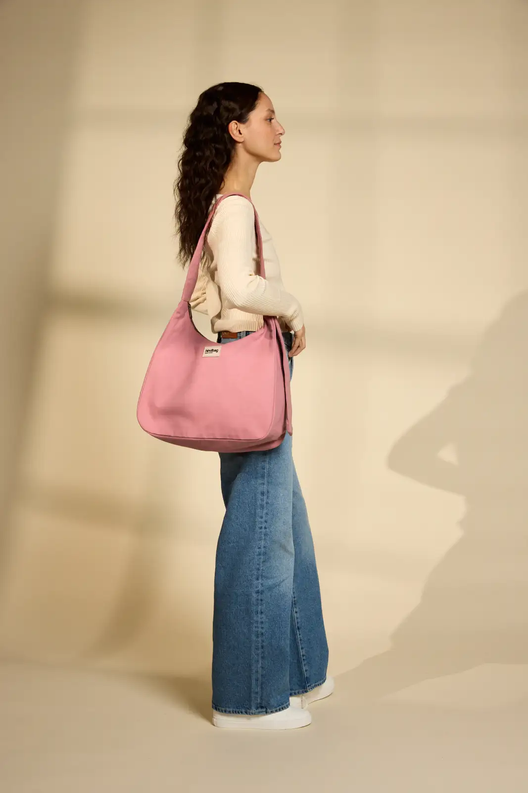 Sac hobo Claire Rose blush