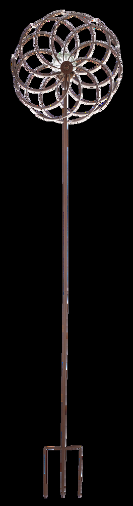 For Living Metal Wind Spinner, 72.05 in, Assorted
