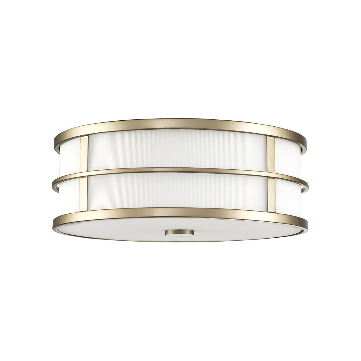 Plafonnaturalny mosiądz-szkło okrągły 34,3cm Fusion 3xE27x40W IP20 Feiss