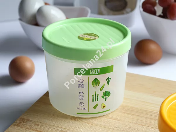 Pojemnik okrągły 0,8 L Berossi - Vitaline słoneczny 1Y.POJ.VIT-S0,8L