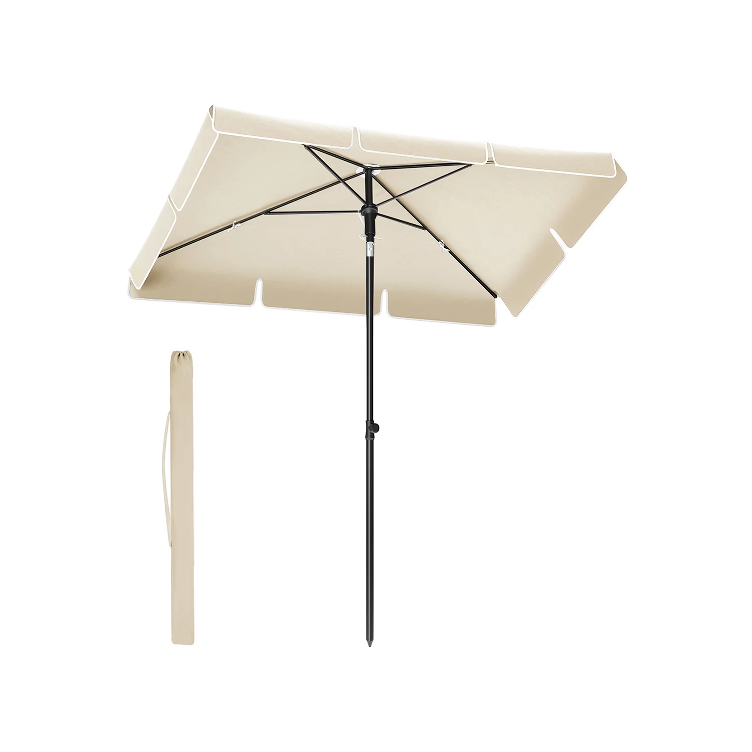 Parasol avec sac de transport