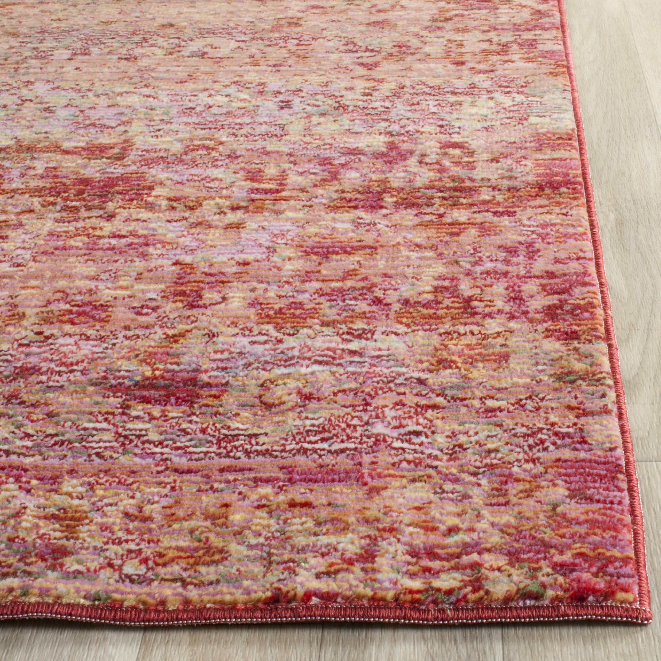 MYSTIQUE - Tapis de salon interieur en fuchsia & multi, 152 x 244 cm