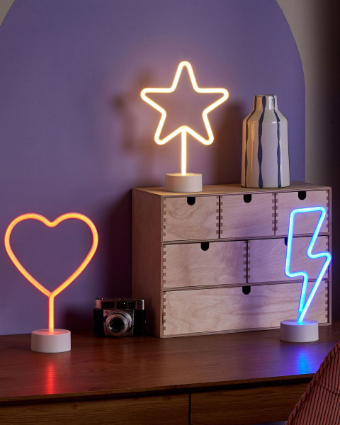 Zestaw 3 dekoracyjnych neonów LED