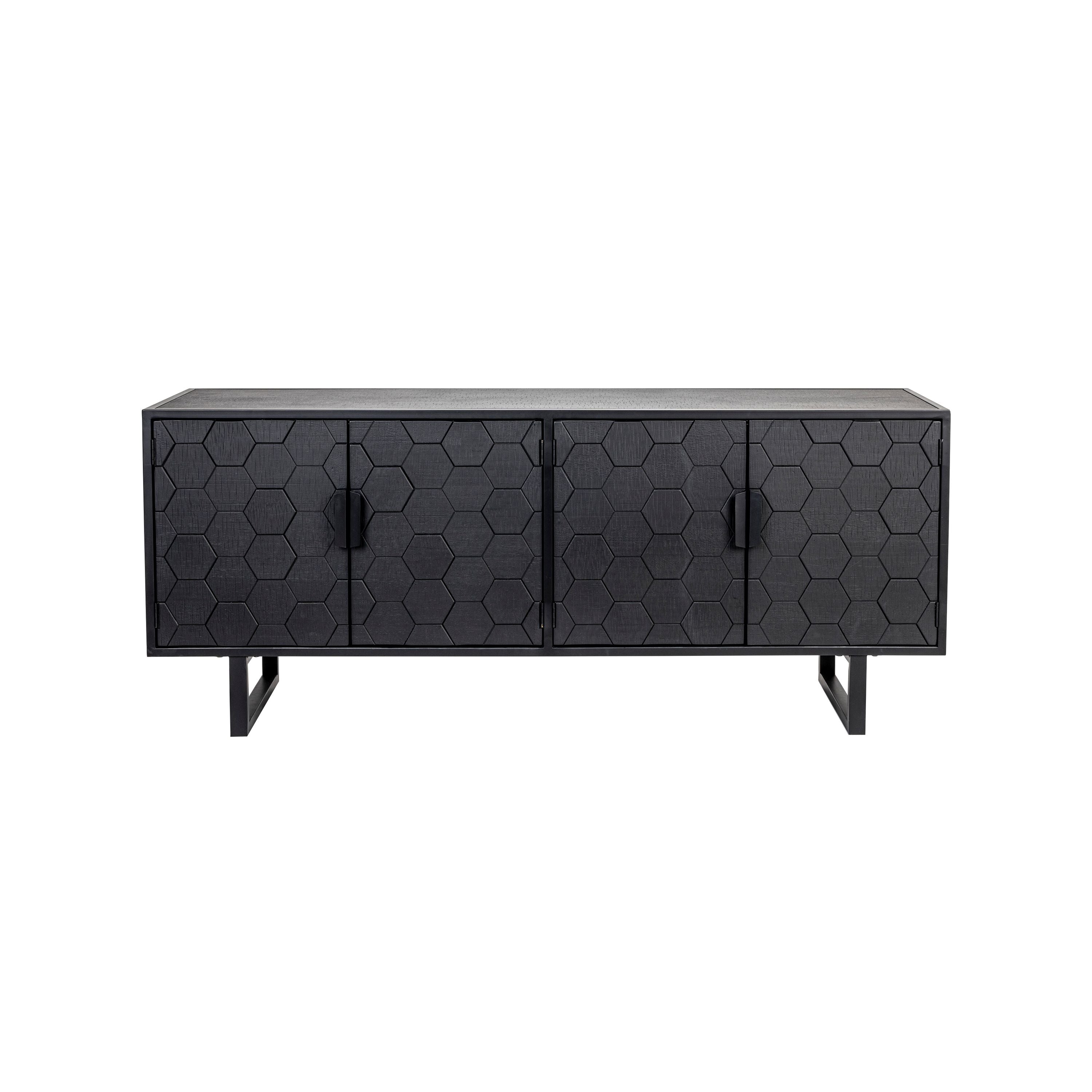 Housecraft Living Linc Dressoir/ Kast Laag Hout Zwart