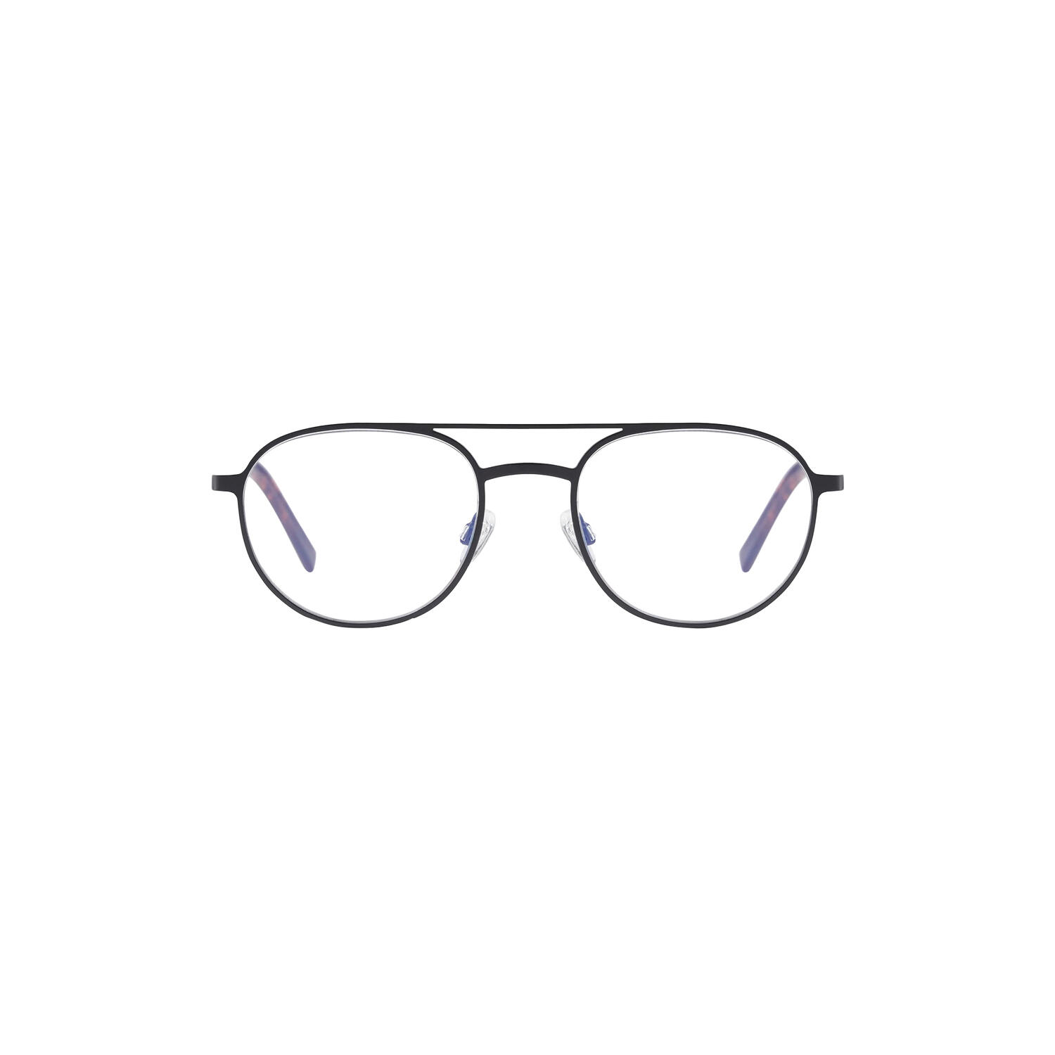 Dragør l&aelig;sebrille, black steel
