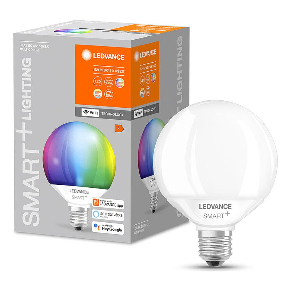 LYSPÆRE LEDVANCE SMART  WIFI RGBW DIMBAR E27 14W