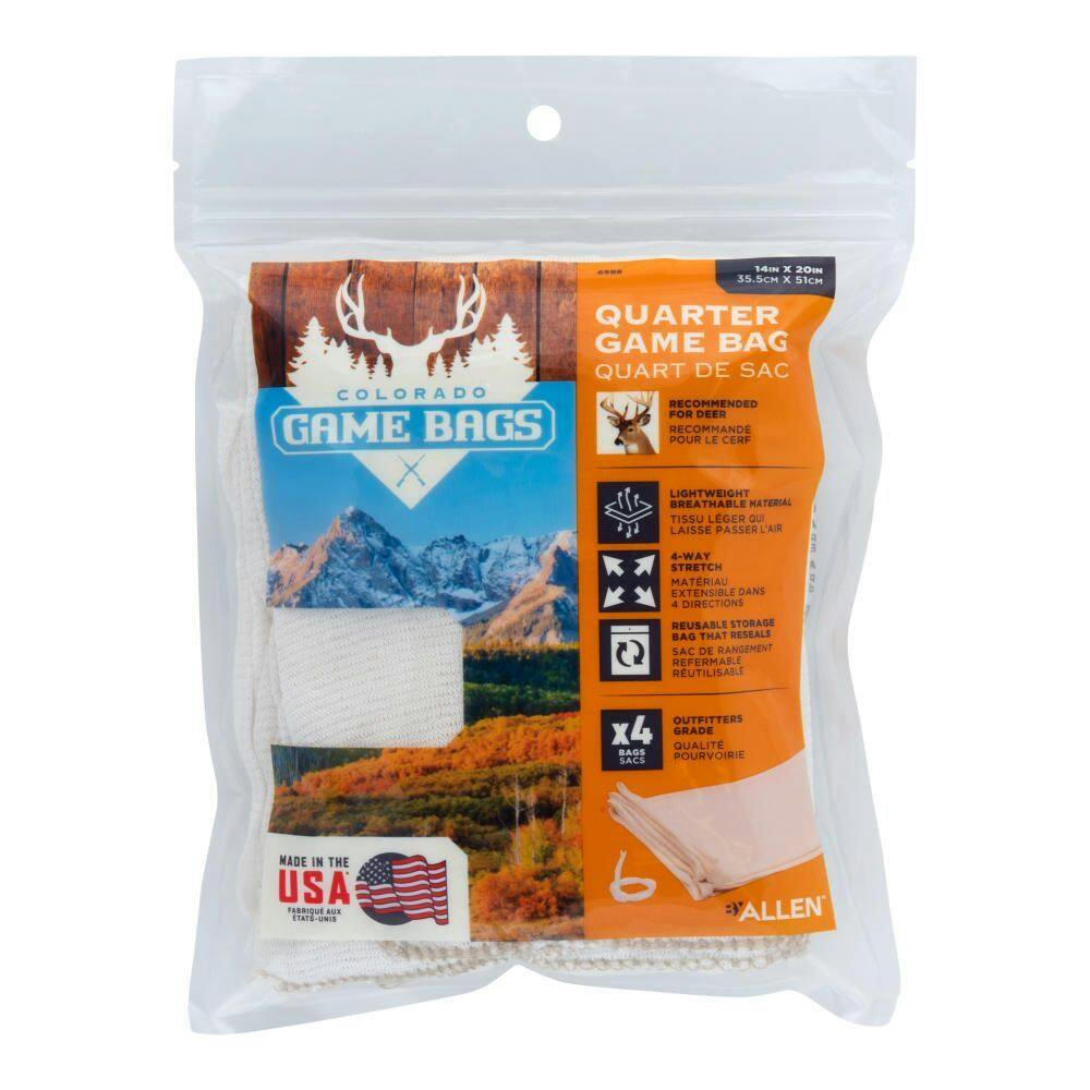 Colorado Deer Quarter Bags, 12 X 20, Pack Of 4