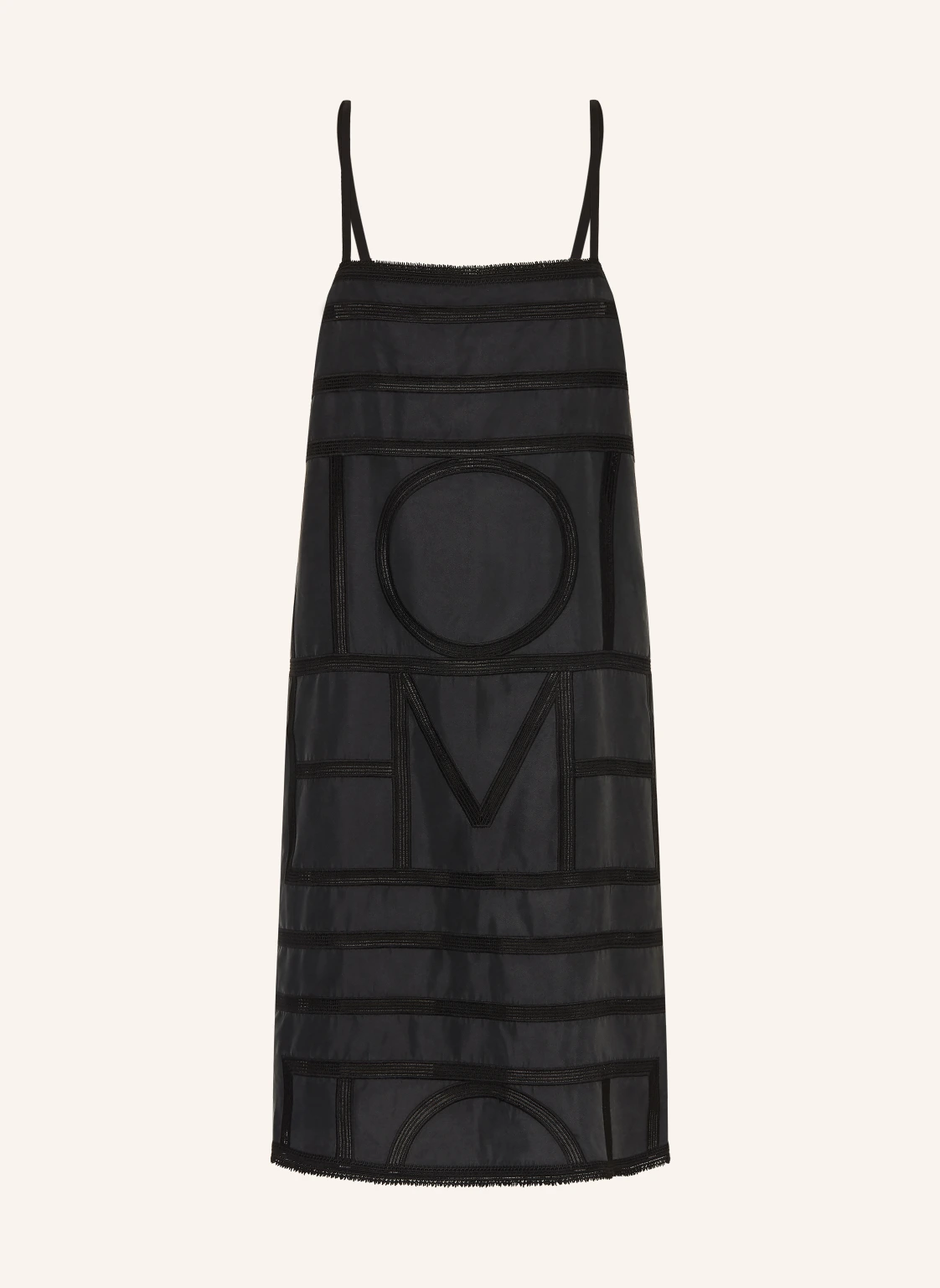 TOTEME Seidenkleid mit Spitze