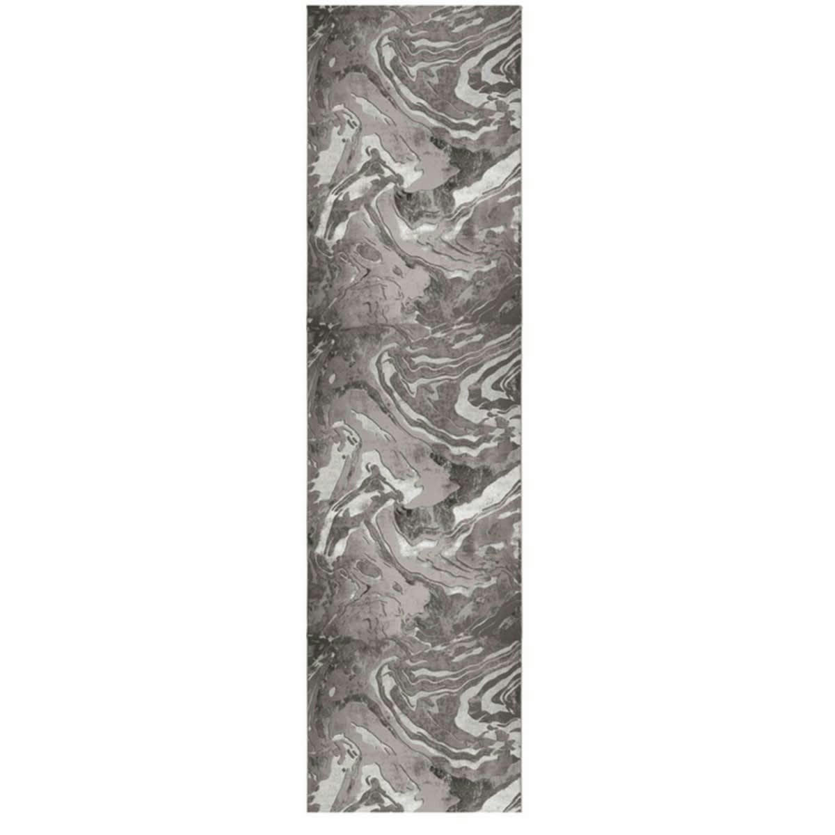 SIRE - Tapis de couloir en polypropylène gris 60x230 cm