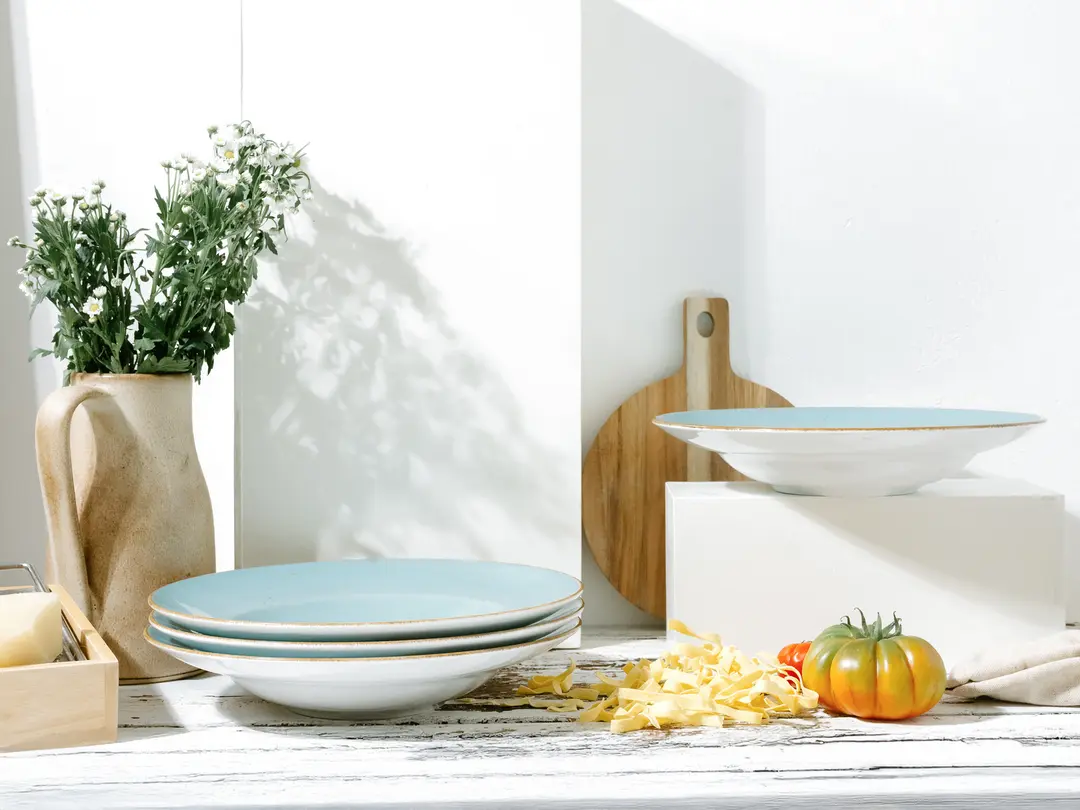 Pastateller 4er-Set Vintage Nature
