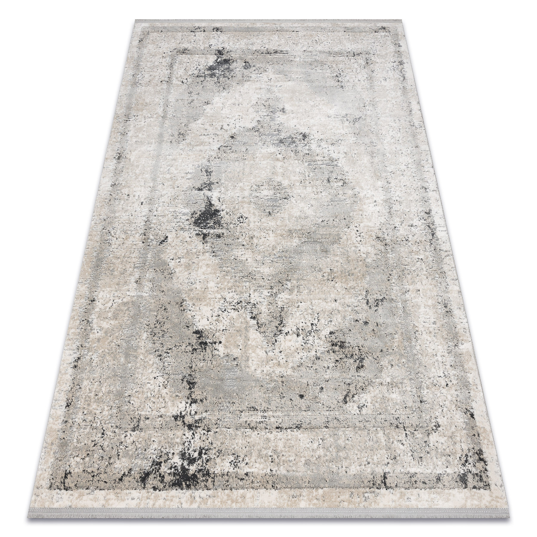 Dywan TULS nowoczesny, strukturalny, frędzle 51321 Vintage, 80x150 cm