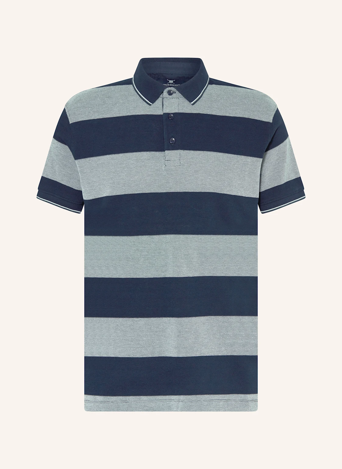 STROKESMAN'S Piqué-Poloshirt