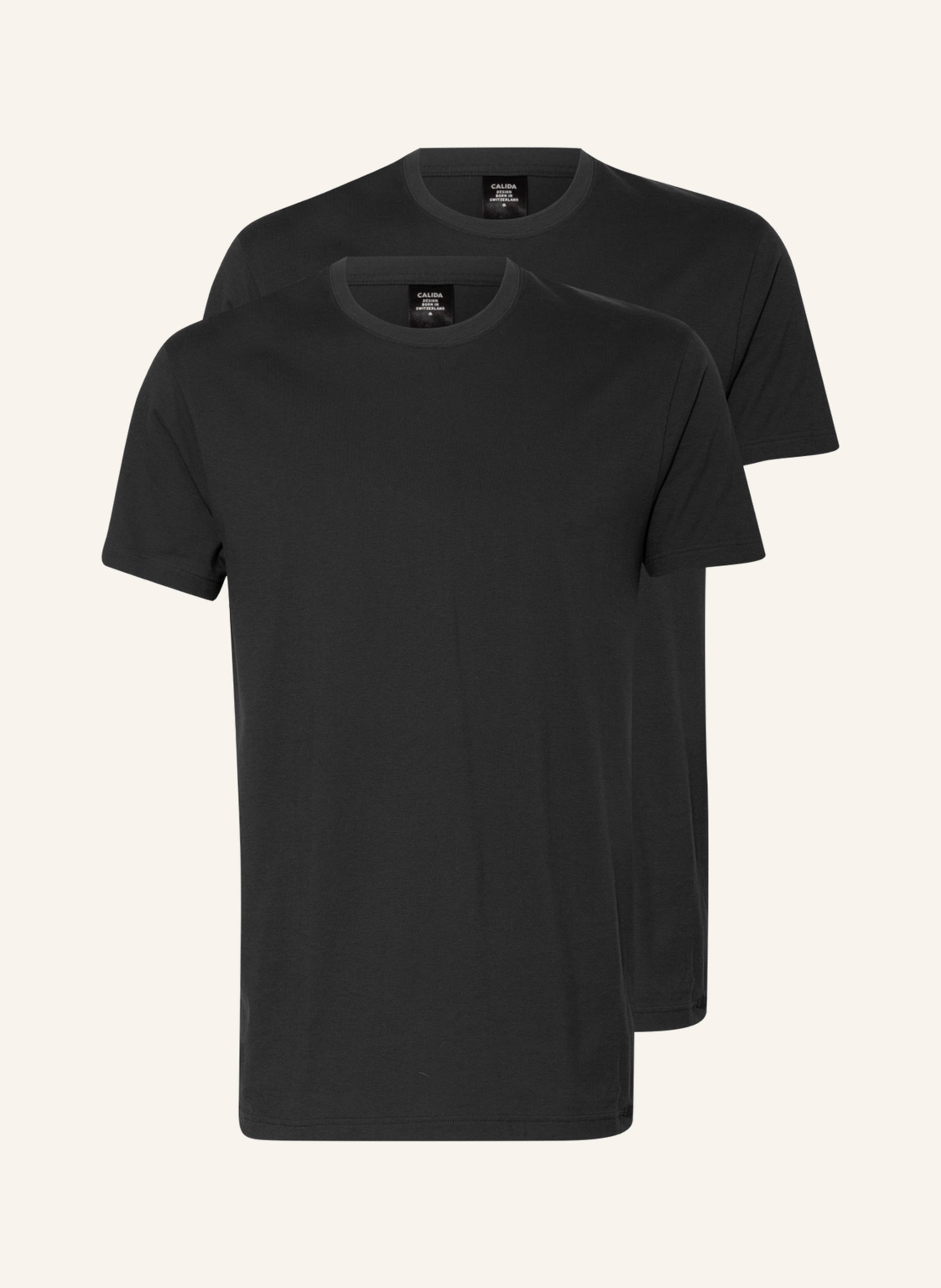 CALIDA 2er-Pack T-Shirts NATURAL BENEFIT
