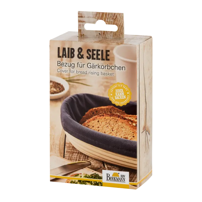 Bezug für Gärkörbchen Laib & Seele