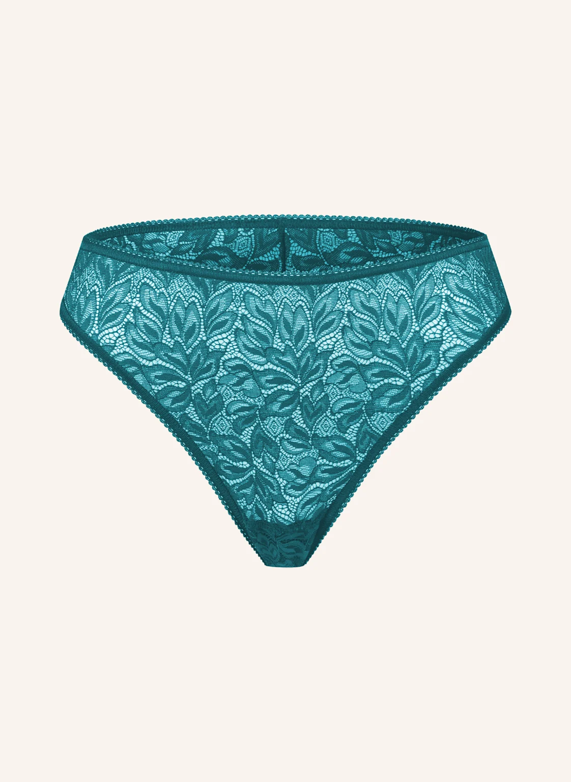 erlich textil Iconic Lace Brazil Slip aus Spitze - florales Motiv