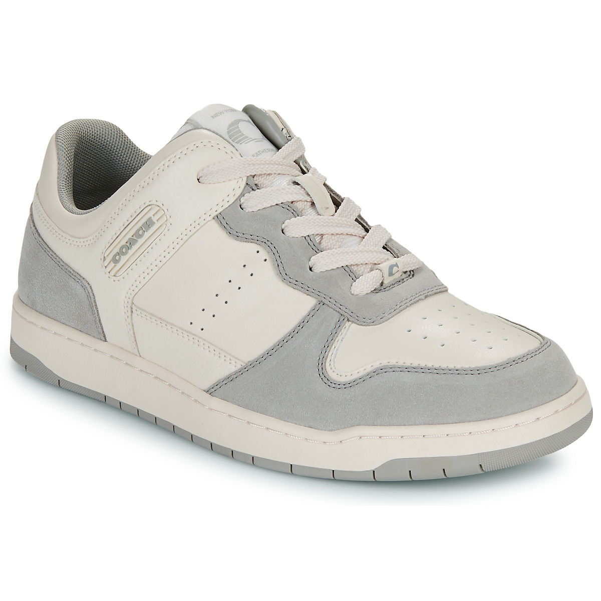 Coach - C201 SUEDE - White / Grey