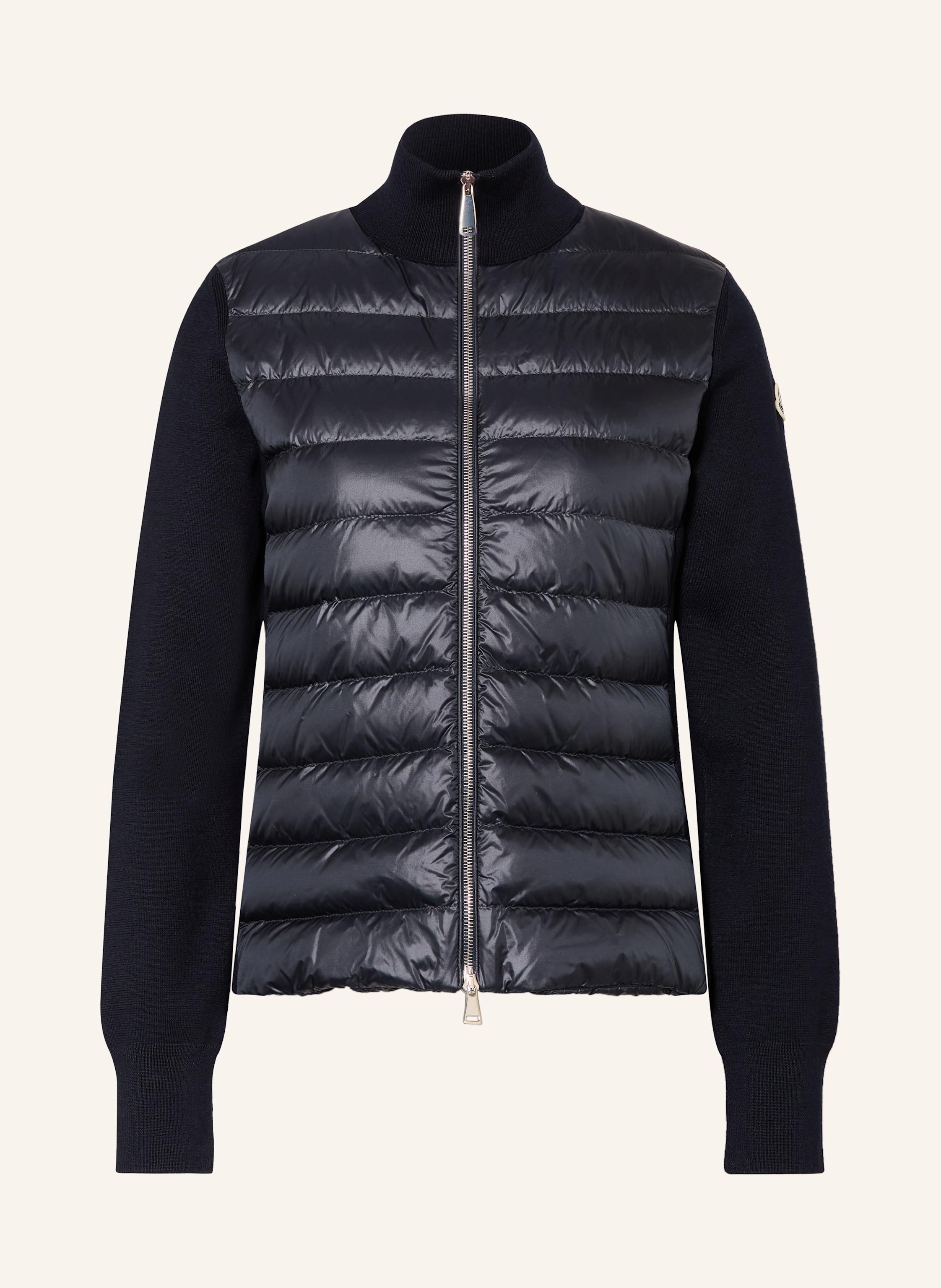 MONCLER Daunenjacke im Materialmix