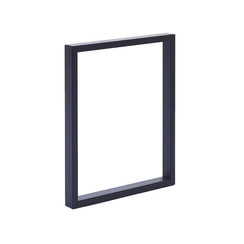 Pied de table rectangulaire noir MOTTEZ
