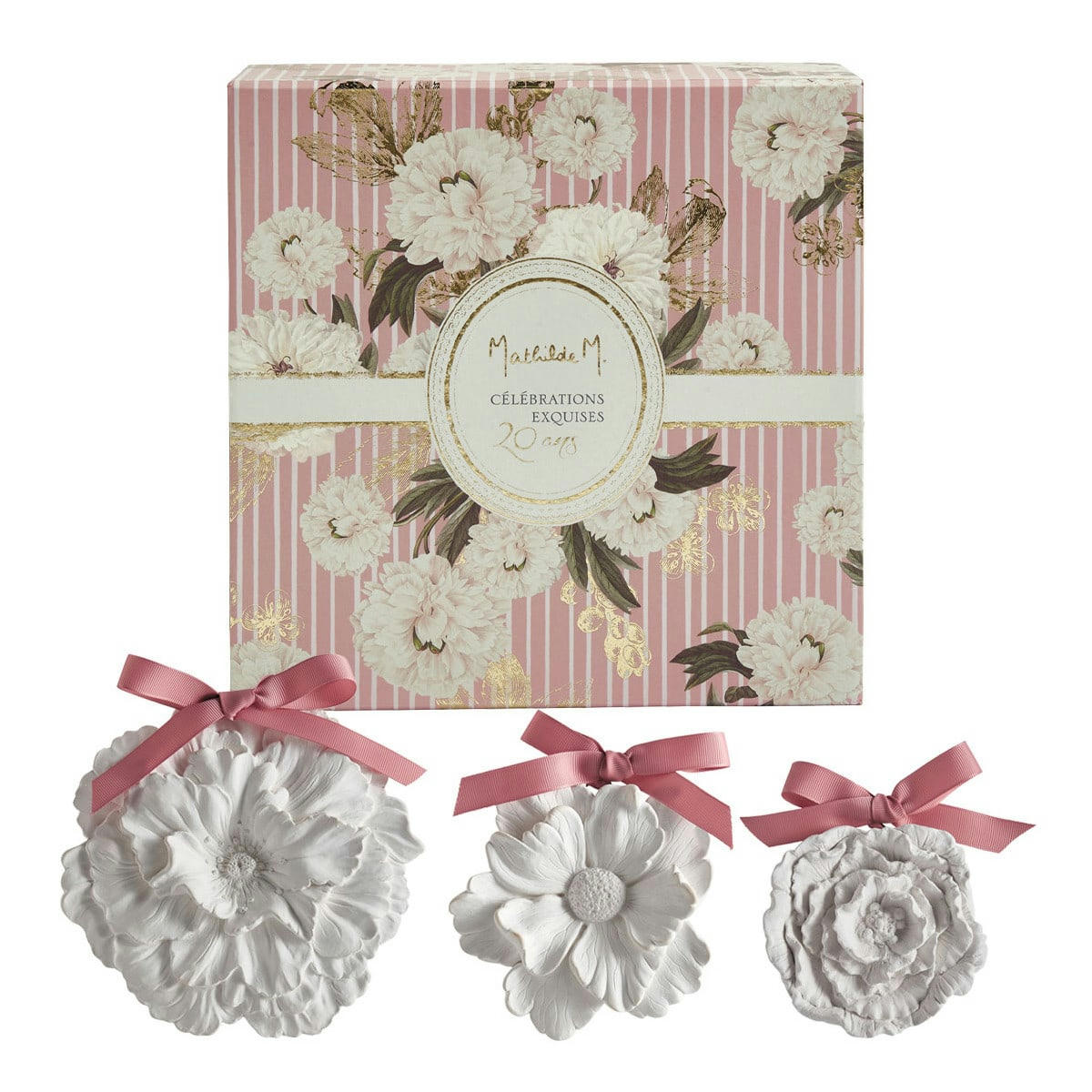CÉLÉBRATIONS EXQUISES - Coffret de 3 fleurs parfumées - Marquise