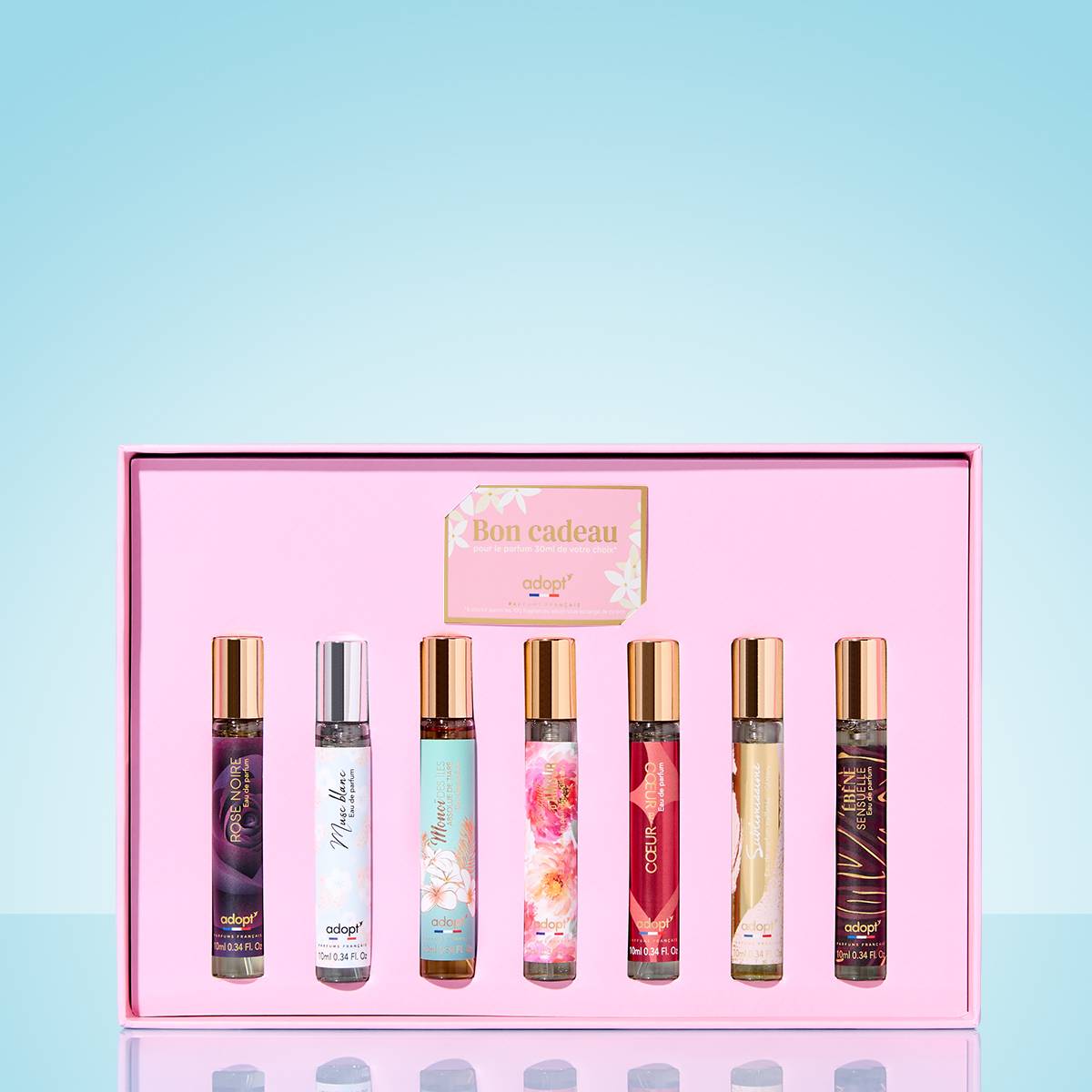 Discovery SetCoffret 7 eaux de parfums 10 ml   carte cadeau