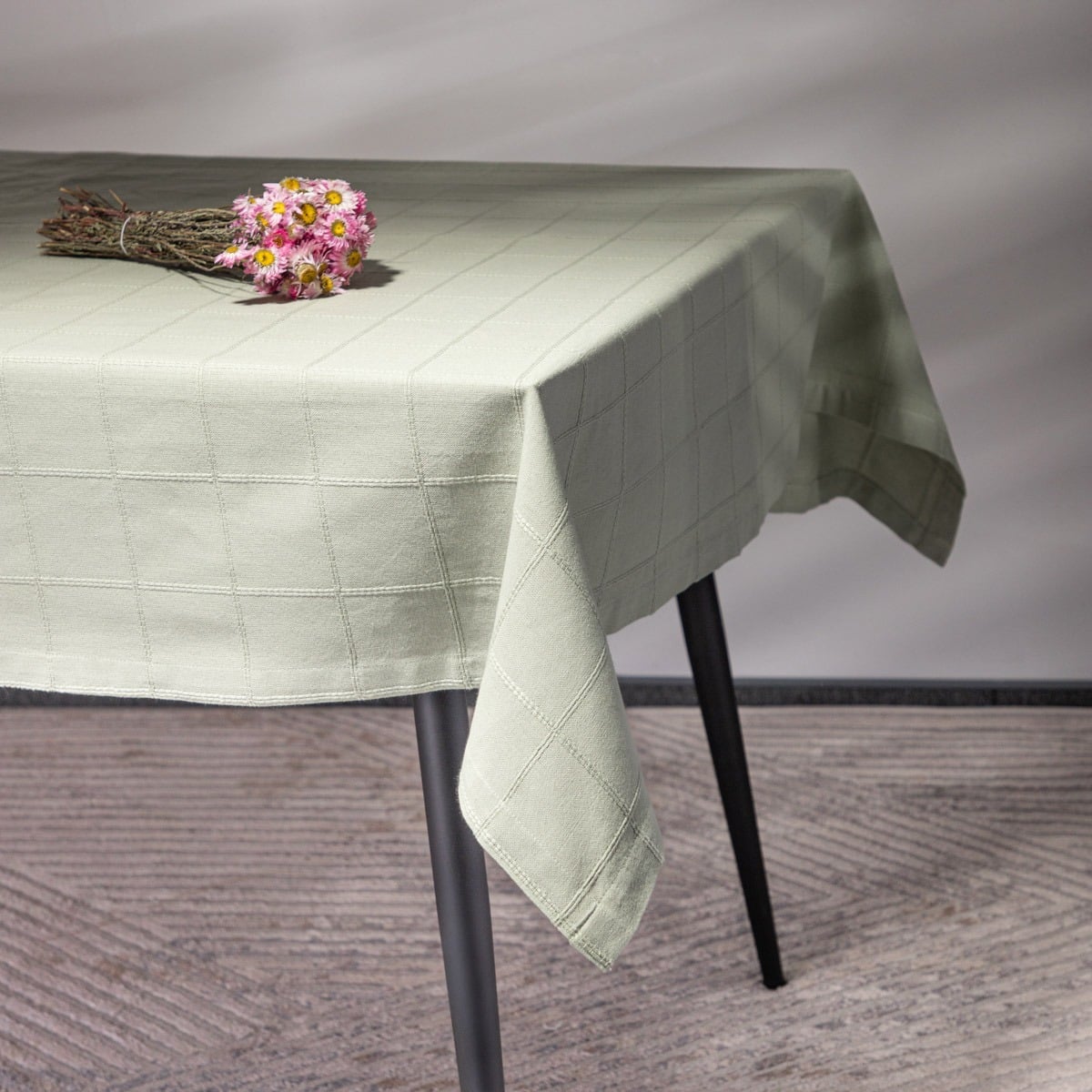 OBRUS ANTEP bawełniany pistacjowy 130x180