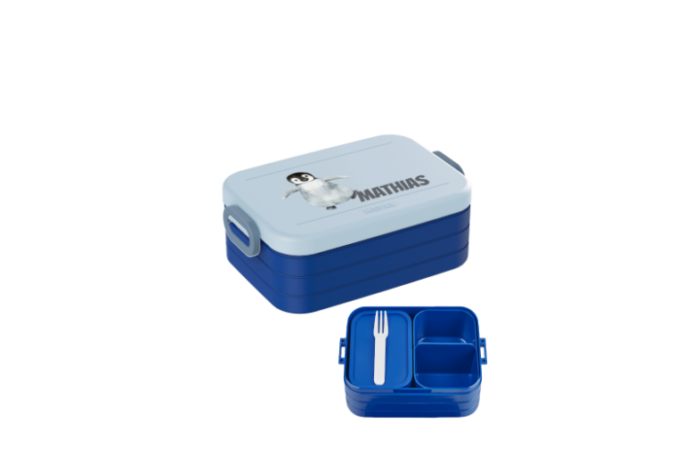 Ontwerp je eigen bento lunchbox Take a Break midi - Pingu&iuml;n