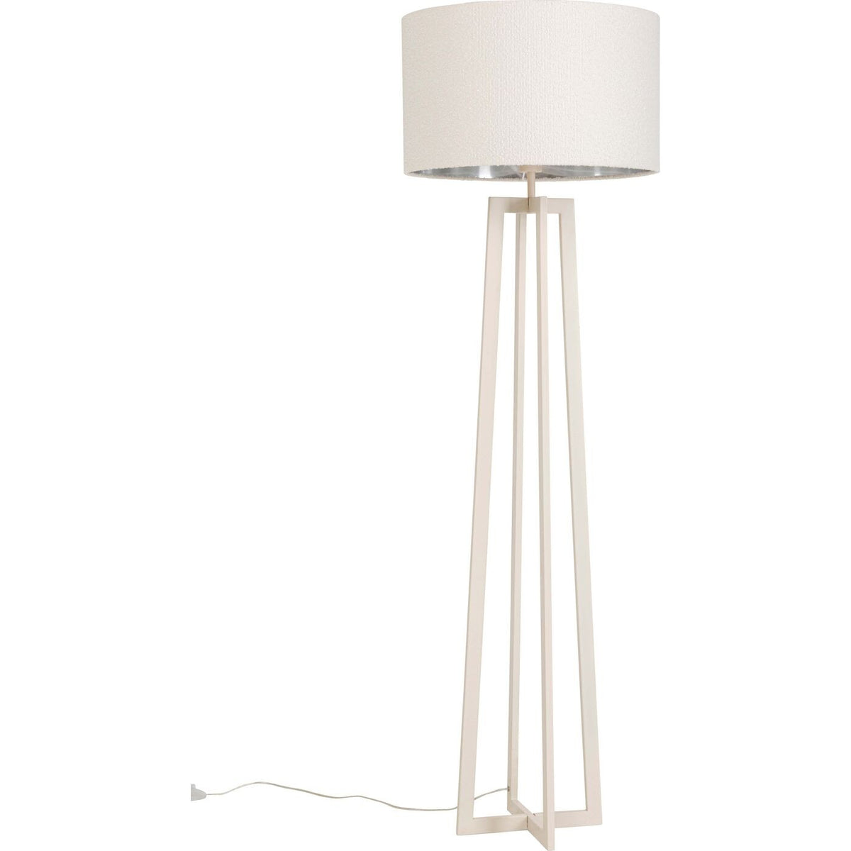 Kare Design Vloerlamp Timon 160cm beige
