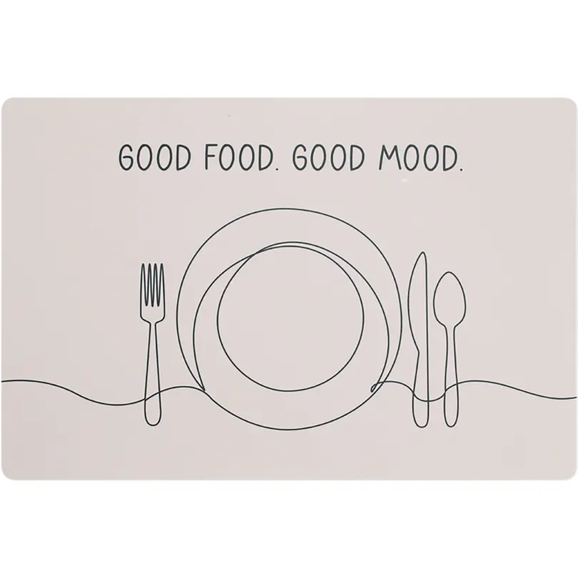 Tischset 12er-Set Good Food