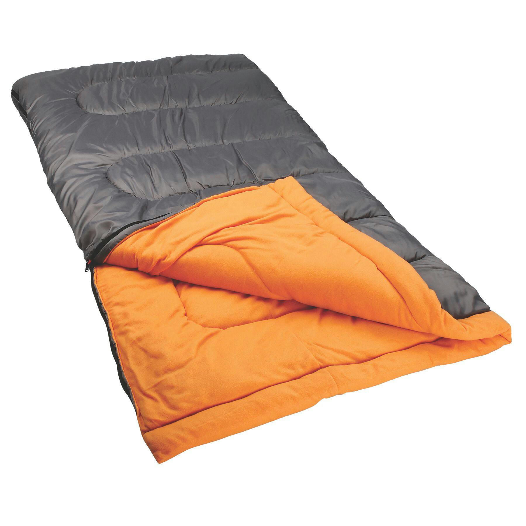 Coleman Granite Peak -1.1 °C Sleeping Bag w/ Compression Sack, Insulated and Fleece Lined