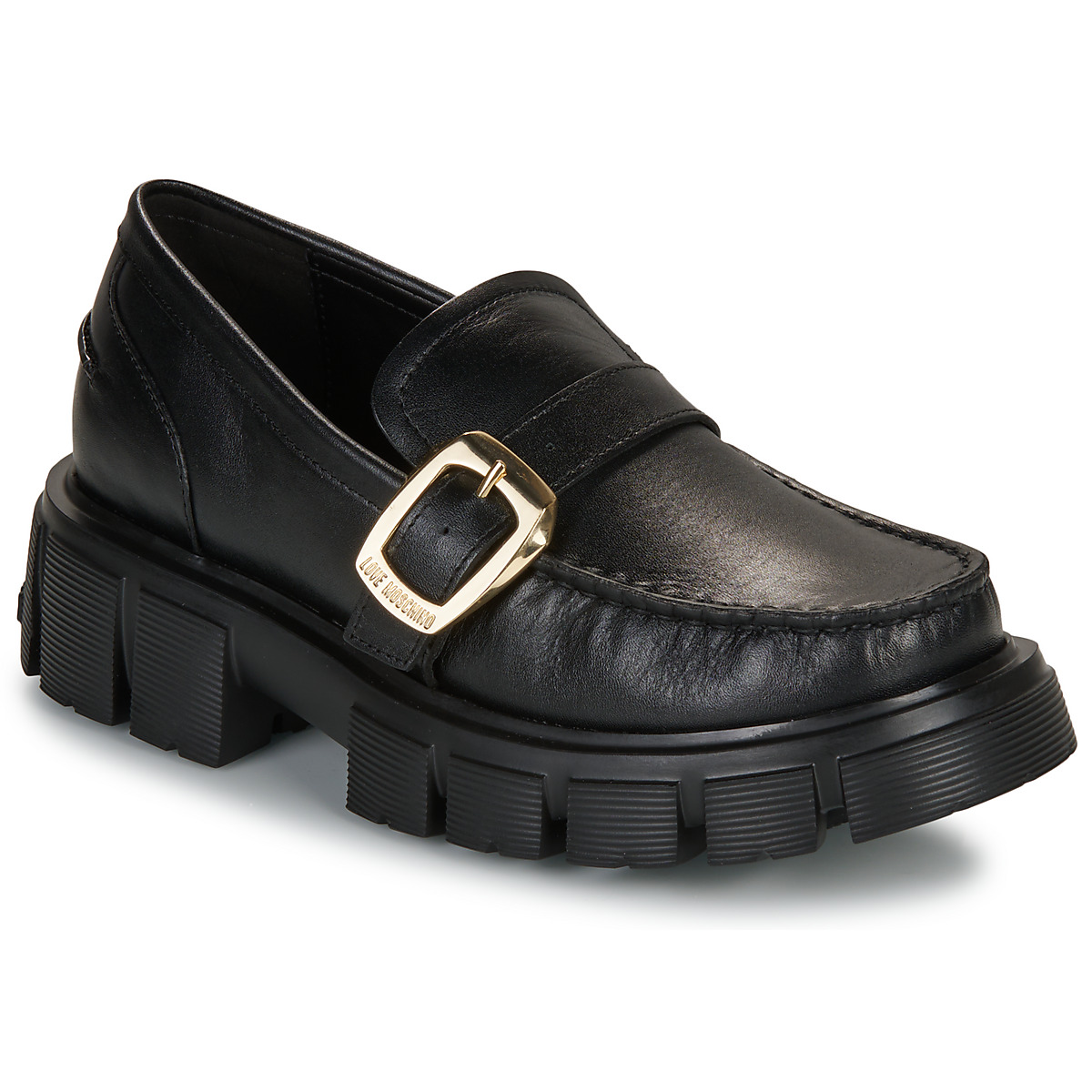 Love Moschino - WINTER TASSEL - Black / Gold
