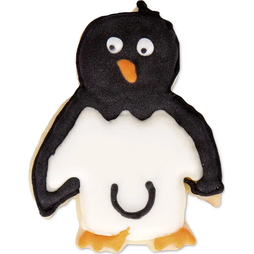 Ausstecher 5er-Set Pinguin