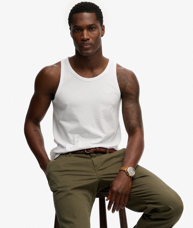 Unbrushed Essential Logo Vest