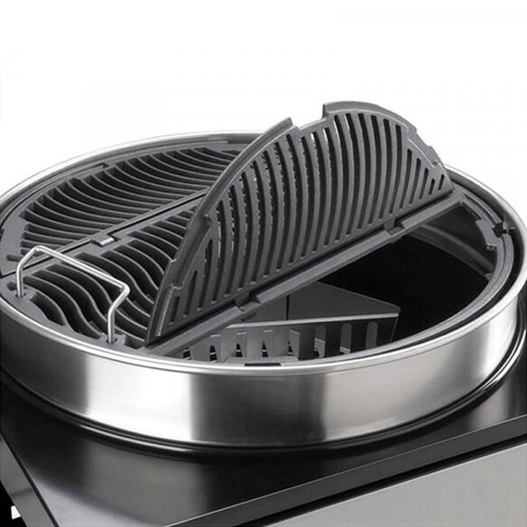 Grille fonte Wave ø57 cm 2 côtés pliables - Napoleon