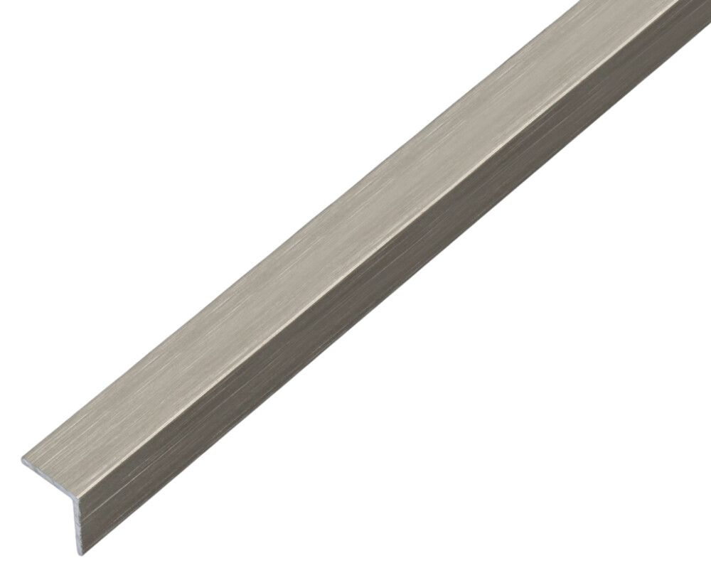 VINKELPROFIL GAH ALBERTS ALUMINIUM 20X20MM 1000MM GRÅ