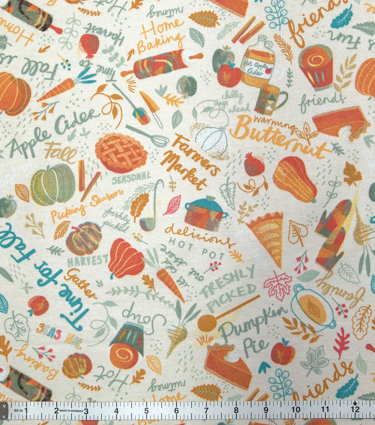 Fall Fun Super Snuggle Flannel Fabric