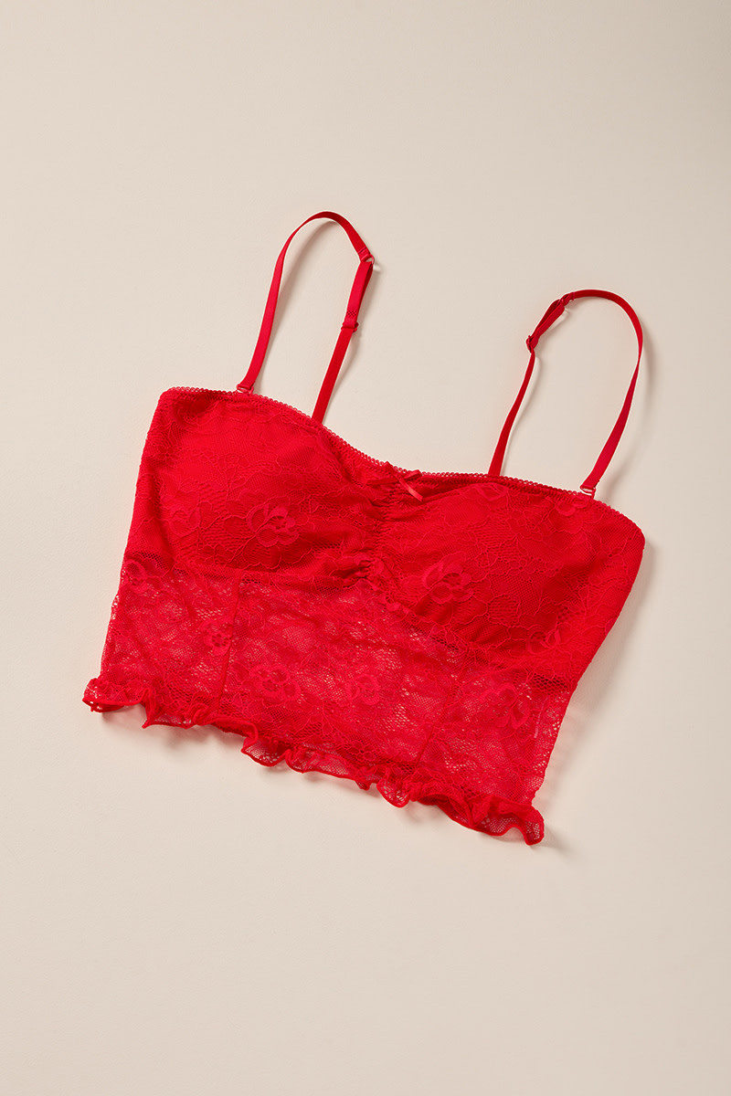 Lora Floral Lace Cami Bralette