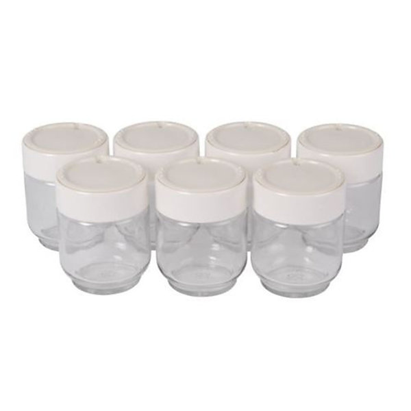 Lot de 7 pots pour yaourtière moulinex Moulinex A14A03 yogurta