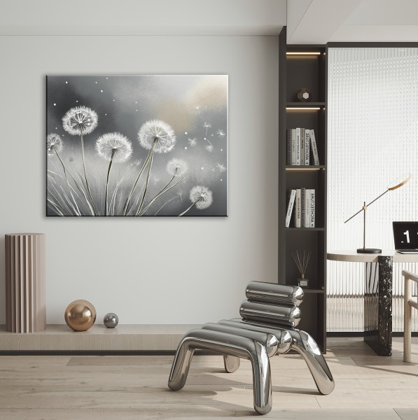 Feeby Obraz na płótnie, Dmuchawce Rośliny Natura 60x40
