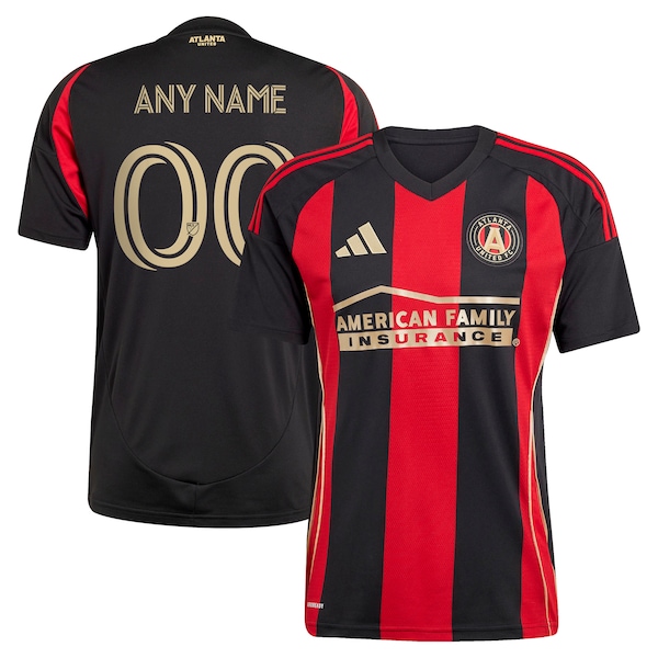 Atlanta United FC adidas 2025 The Connector Replica Custom Jersey - Black