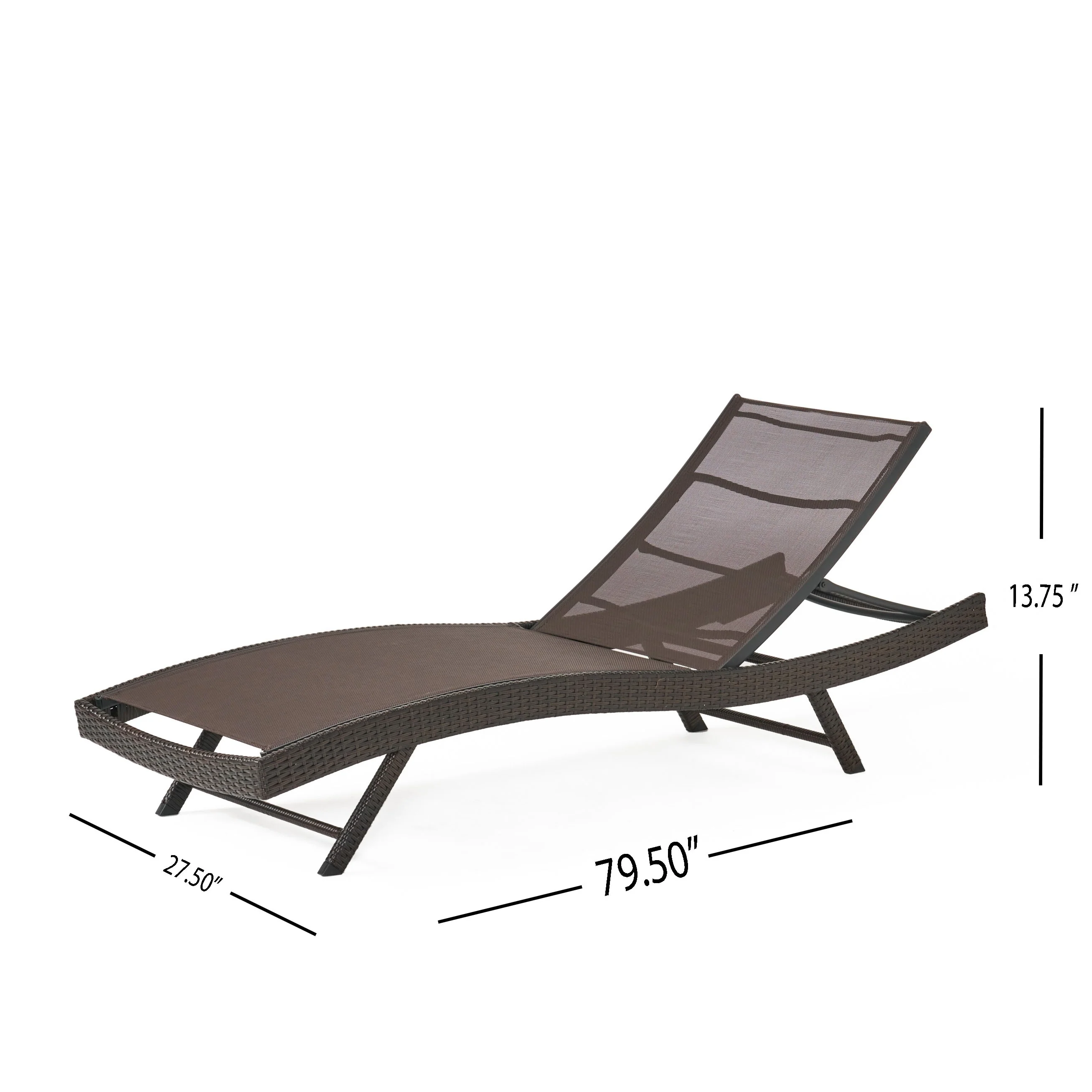 Christopher Knight Home Kauai Outdoor Chaise Lounge (Set of 2)