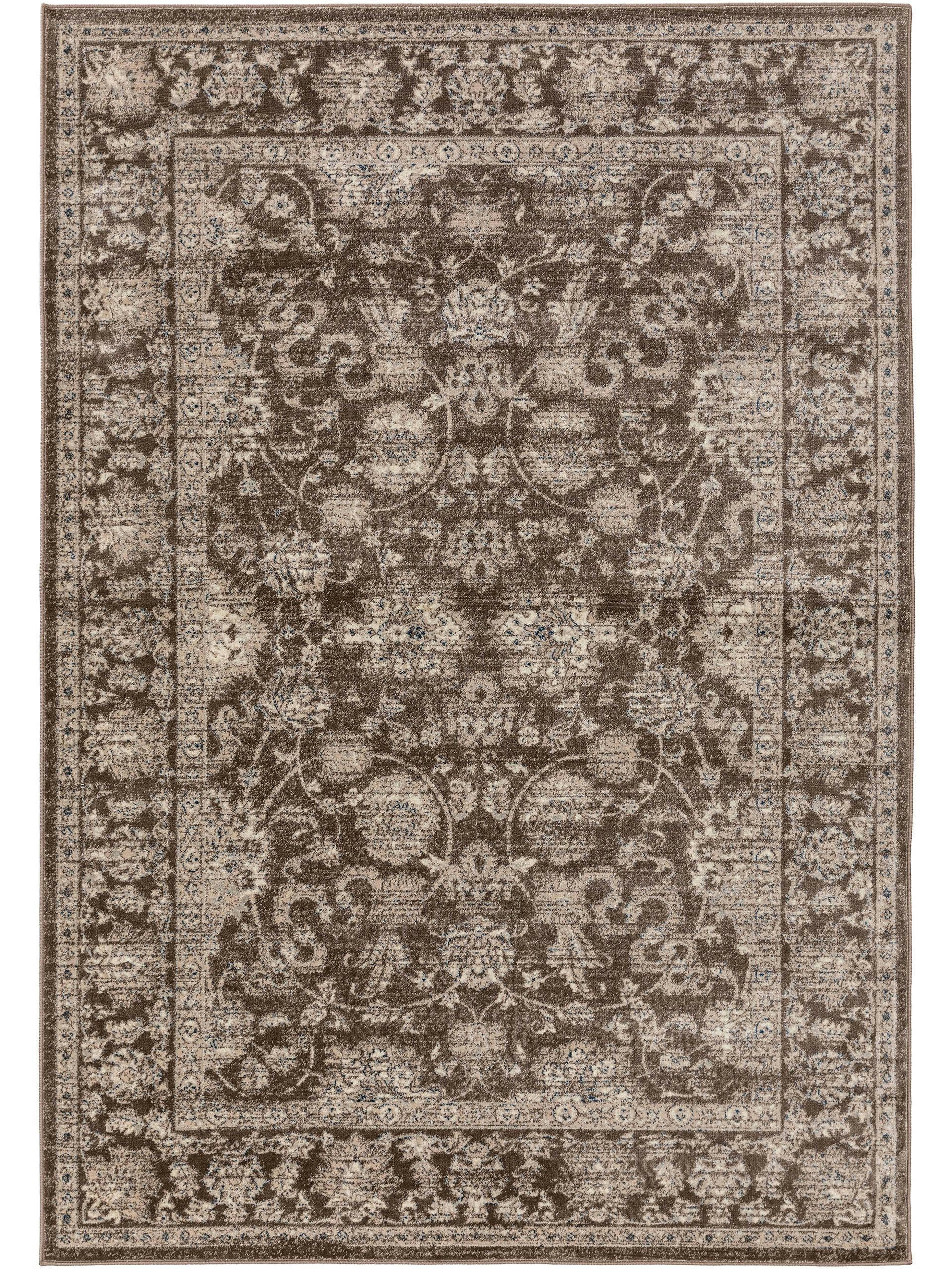 VINTAGE VELVET - Tapis beige/marron 100x150