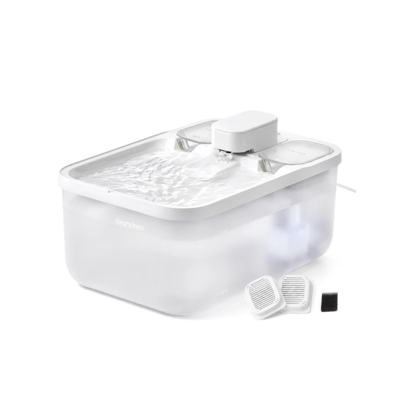 Collection BOXAL-Fontaine à eau pour chat grande capacité, 4,5 L