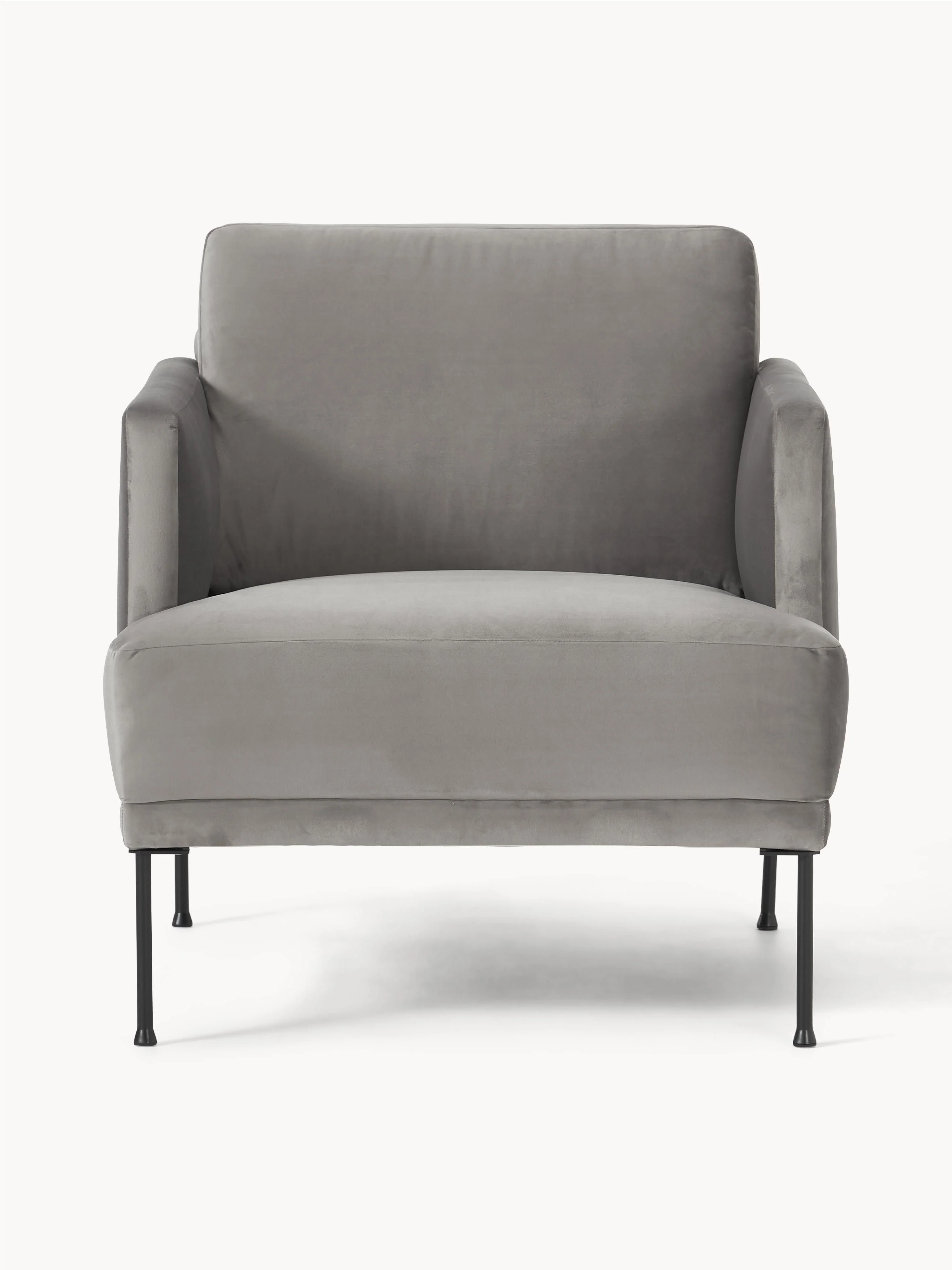 Samt-Sessel Fluente