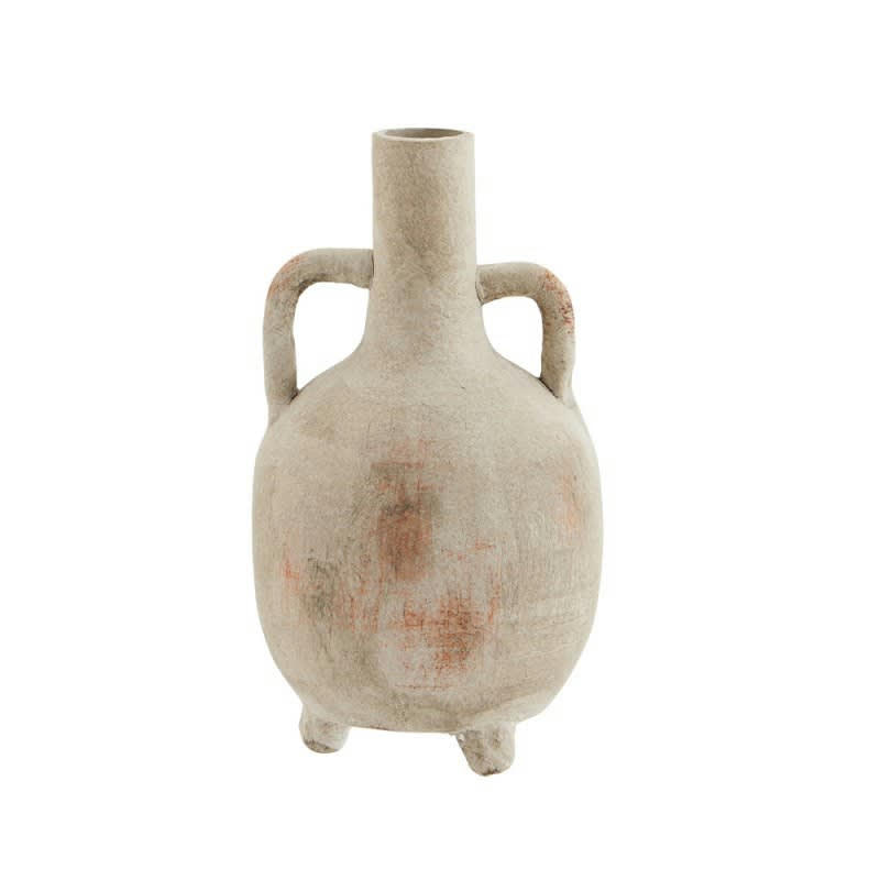 CONGO - Vase Terre cuite Beige 11X11