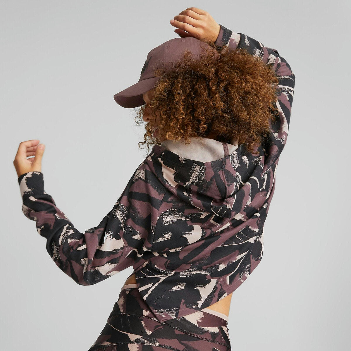 Sweat à capuche court Modern Sport