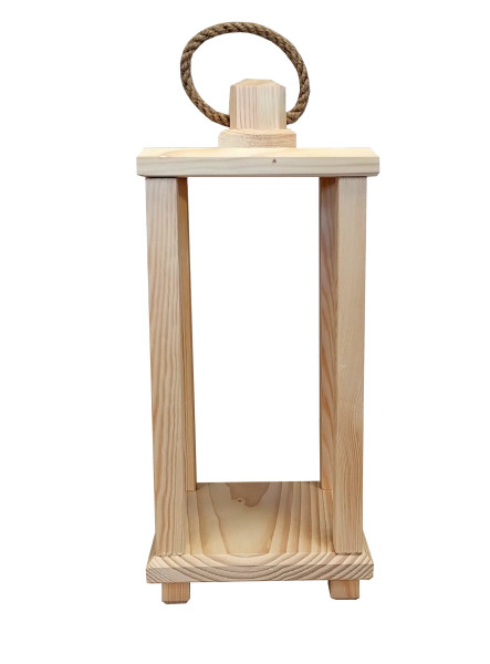 Lampion drewniany latarnia 40c